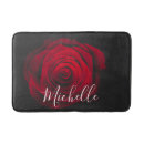 Search for vintage roses bath mats Red rose