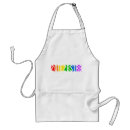 Search for rainbow pride aprons Cute