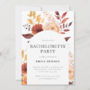 Search for fall hens party invitations Floral