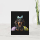 Search for dachshund easter cards Happy