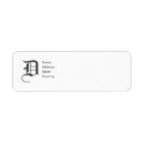 Search for graduation thank you return address labels Bridal shower