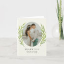 Search for greenery wedding thank you cards Nature