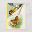 Search for vintage easter chicks postcards Cute