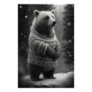 Search for cute woodland animal posters Bear