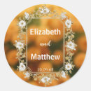 Search for country rustic wedding stickers Minimalist