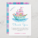 Search for sailboat thank you cards Ahoy its a boy