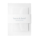 Search for dusty blue invitation belly bands Contemporary