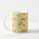 Search for chicken pattern mugs Watercolor