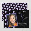 Search for gem stones invitations Purple
