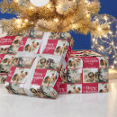Search for retro christmas wrapping paper Typography