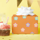 Search for orange wrapping paper Retro