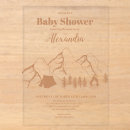 Search for camping baby shower invitations Rustic