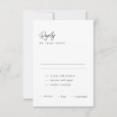 Search for classy rsvp cards Clean