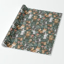 Search for whimsical wrapping paper Woodland