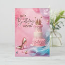 Search for high heel birthday cards Modern