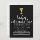 Search for martini birthday invitations Pink