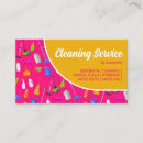Search for house cleaning business cards Cleaner