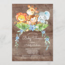 Search for safari elephant baby shower invitations Jungle