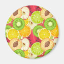 Search for fruit patterns magnets Tropical