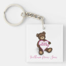 Search for cute teddy bear key rings Heart