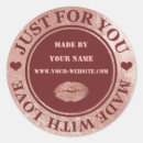 Search for handmade thank you stickers Promotional