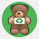 Search for green recycle logo stickers Environment