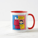 Search for peanuts cartoon mugs Dog house