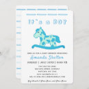 Search for rocking horse baby boy shower invitations Modern