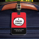 Search for dr seuss luggage tags Thing one thing two