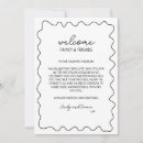 Search for welcome note weddings Order of events