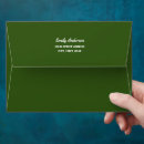 Search for forest green envelopes Modern