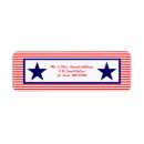 Search for 4th of july return address labels Military