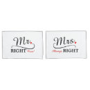 Search for typography pillowcases Newlyweds