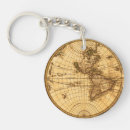 Search for vintage world map key rings Old