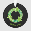 Search for earth globe christmas tree decorations Green