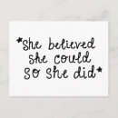 Search for she believed she could cards Motivational