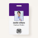 Search for purple id badges Medical surgical