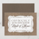 Search for jute invitations For her