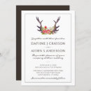 Search for rustic deer wedding invitations Country