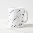 Search for big white mugs Keepsake