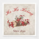 Search for gnome napkins Santa
