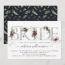 Search for red and silver bridal shower invitations Navy blue