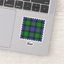 Search for green and blue plaid stickers Tartan