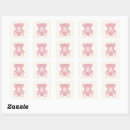 Search for teddy bears stickers Pink