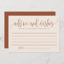 Search for boho wedding advice cards Advice and wishes