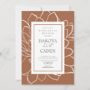 Search for succulent rehearsal dinner invitations Modern