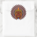 Search for tribal mask stickers Native