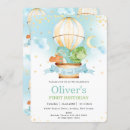Search for up and away birthday invitations Whimsical