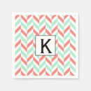 Search for pink and green monogram napkins Modern