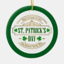 Search for luck christmas tree decorations Shamrock